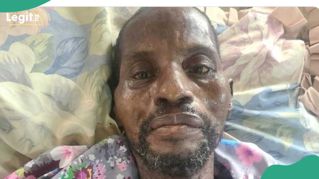 Lady shares photo of a man she found.