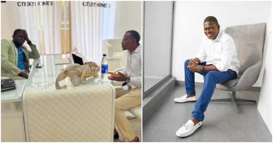 Businessman puts smile on face of schoolmate who shared his room with him 18 years ago, gifts him N1m Businessman puts smile on face of schoolmate who shared his room with him 18 years ago, gifts him N1m