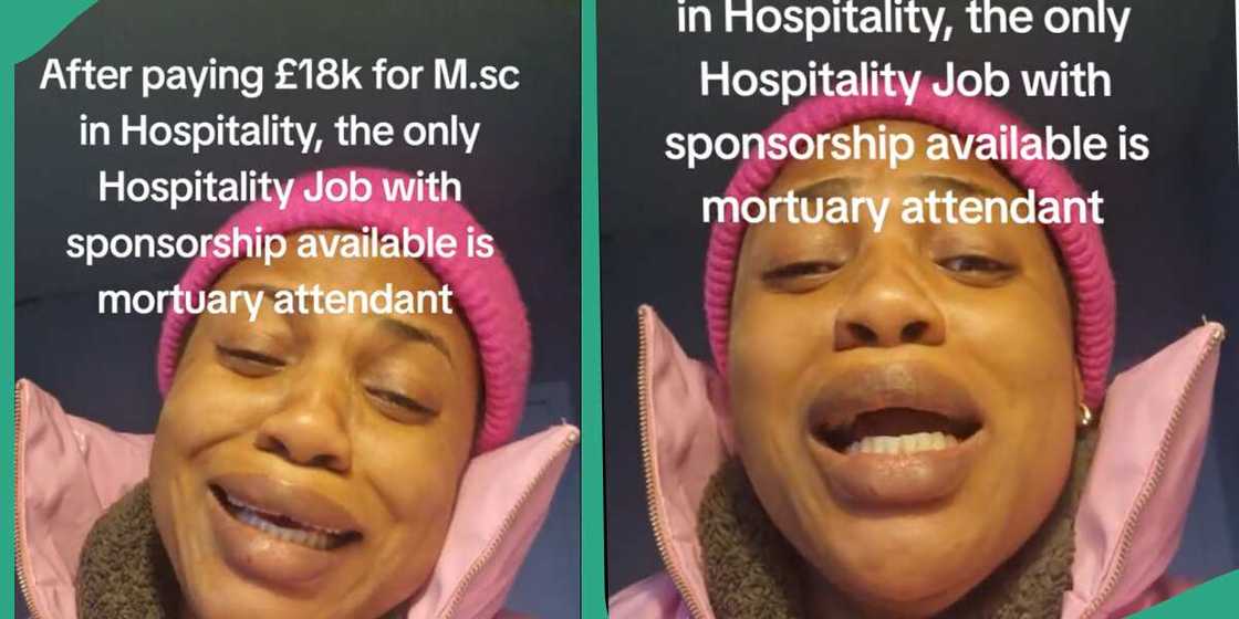 Lady living in the UK cries out over job scarcity. Lady living in the UK cries out over job scarcity.