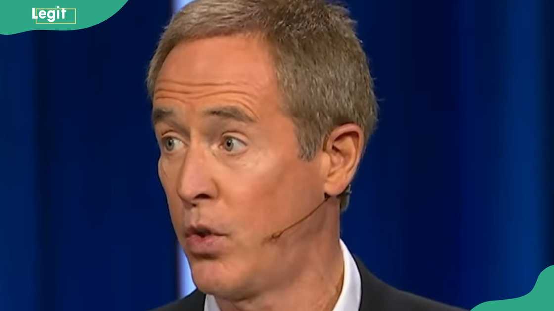 Andy Stanley delivering a sermon Andy Stanley delivering a sermon