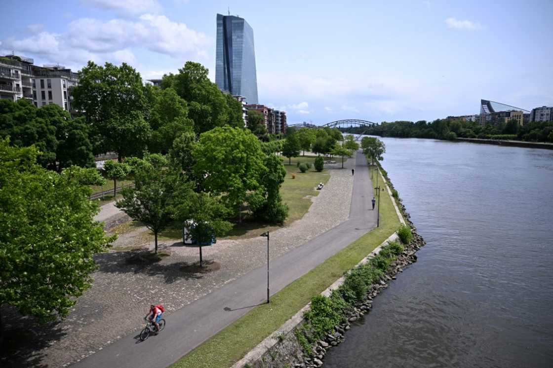 The European Central Bank headquarters in Frankfurt am Main The European Central Bank headquarters in Frankfurt am Main