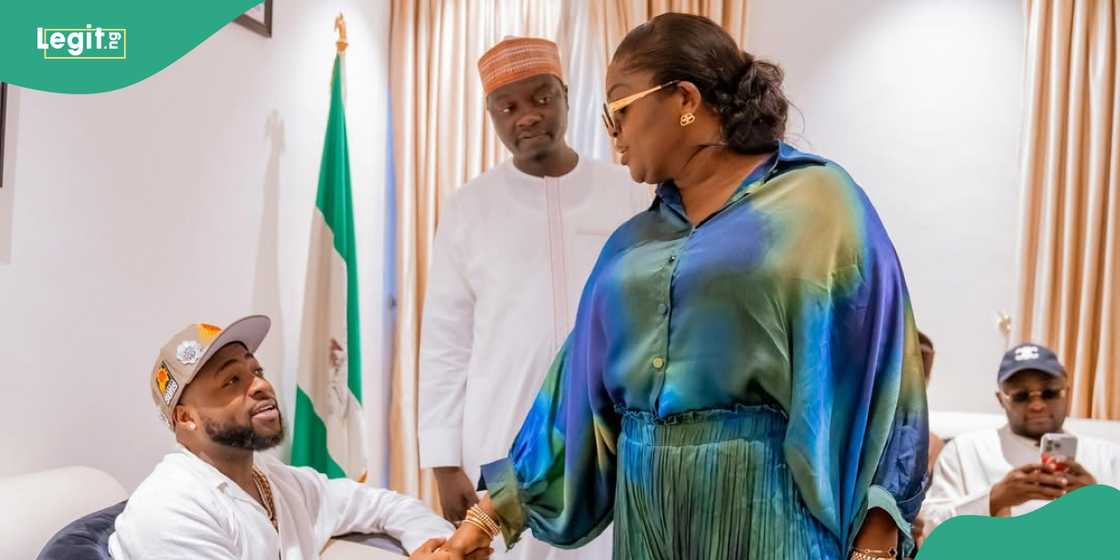 Eniola Badmus gives Davido new name in viral post. Eniola Badmus gives Davido new name in viral post.
