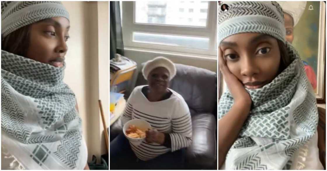 Tiwa Savage and her mother. Tiwa Savage and her mother.