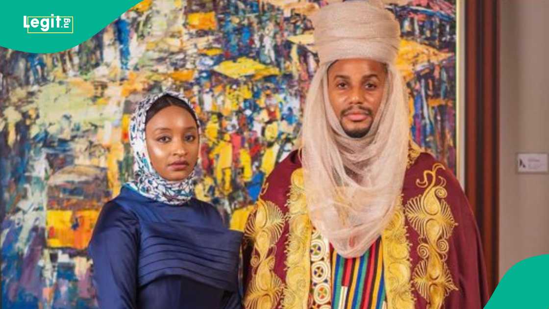Rahama Sadau da Alex Ekubo Rahama Sadau da Alex Ekubo