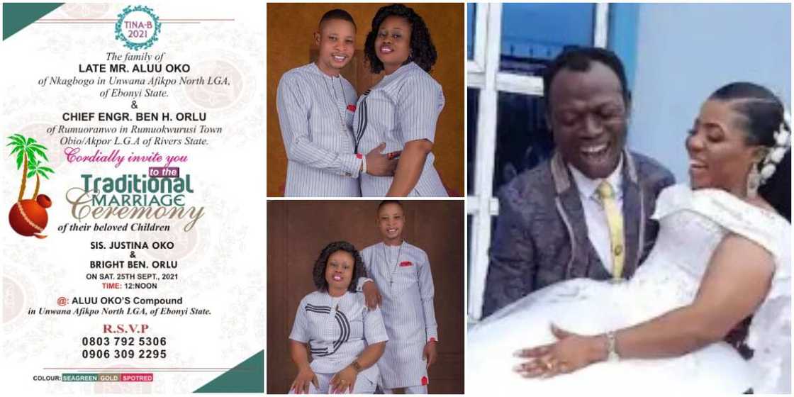 Nigerians react to new wedding invite of man who accused pastor of marrying his wife Nigerians react to new wedding invite of man who accused pastor of marrying his wife