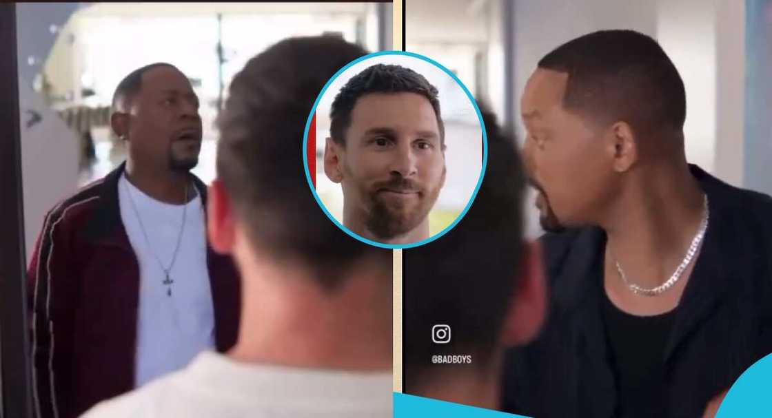 Messi and Will Smith Messi and Will Smith
