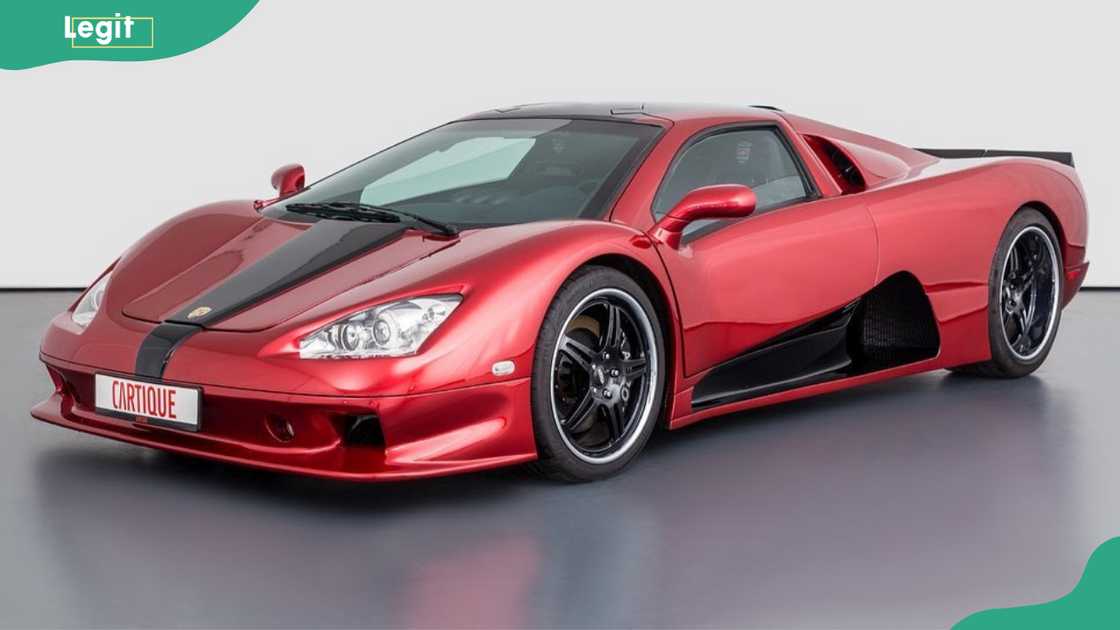 SSC Ultimate Aero TT on a tarmac road SSC Ultimate Aero TT on a tarmac road