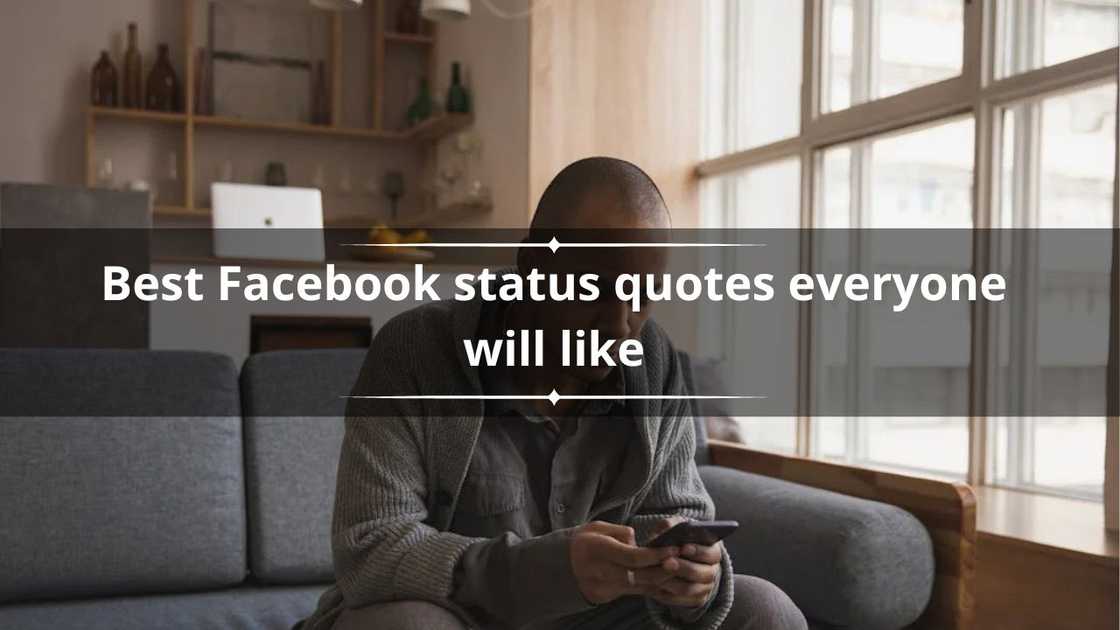 Facebook status quotes about life