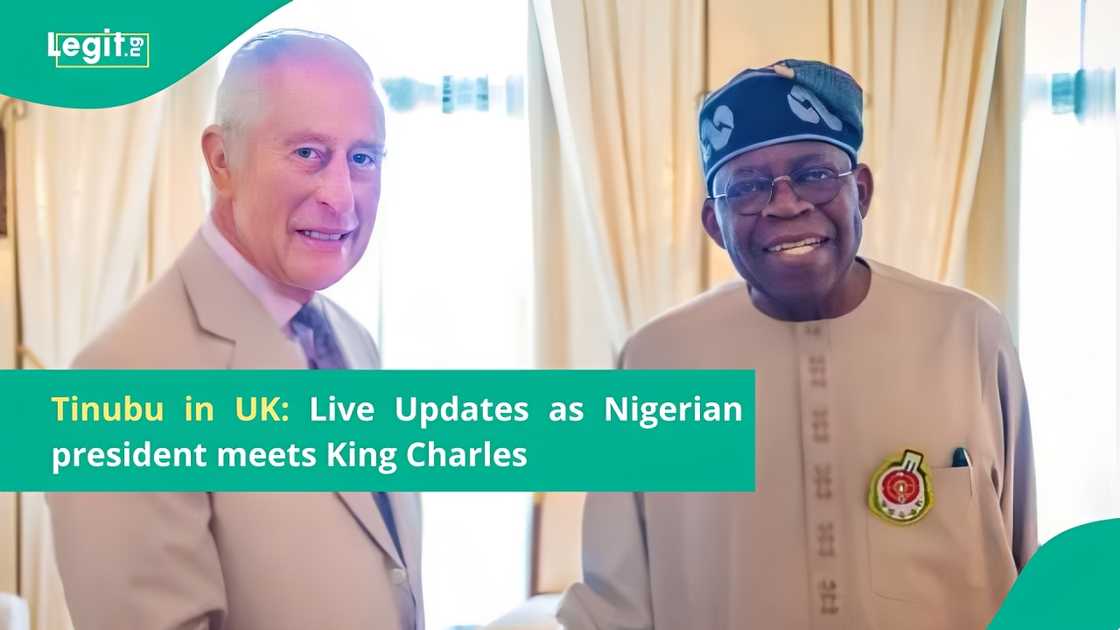 Tinubu and King Charles Tinubu and King Charles