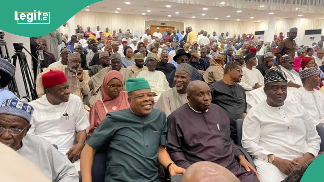 Emeka Ihedioha attends the unveiling of the ADC coalition in Abuja on Wednesday. Emeka Ihedioha attends the unveiling of the ADC coalition in Abuja on Wednesday.