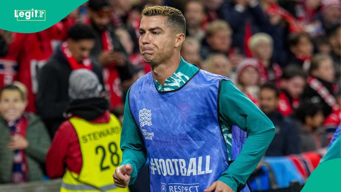Cristiano Ronaldo, Portugal, Oslo, Norway, UEFA Nations League. Cristiano Ronaldo, Portugal, Oslo, Norway, UEFA Nations League.