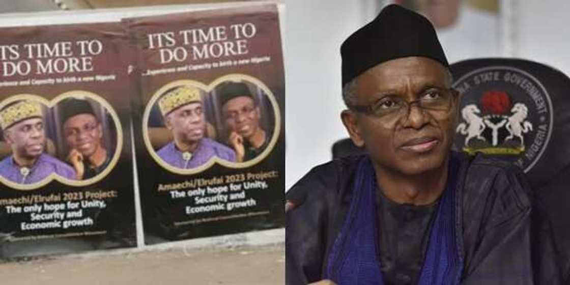 2023 Presidency: El-Rufai denies campaign posters 2023 Presidency: El-Rufai denies campaign posters