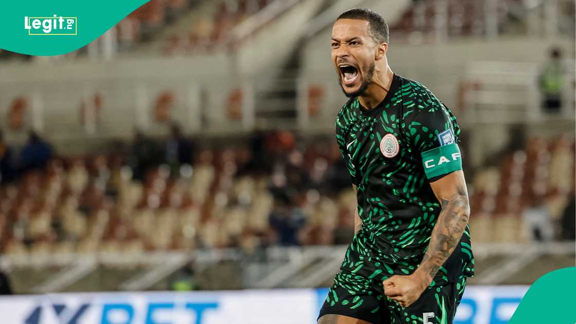 William Troost-Ekong, Super Eagles, Nigeria, Lesotho, Peter Mokaba Stadium, Polokwane, South Africa, 2026 FIFA World Cup. William Troost-Ekong, Super Eagles, Nigeria, Lesotho, Peter Mokaba Stadium, Polokwane, South Africa, 2026 FIFA World Cup.