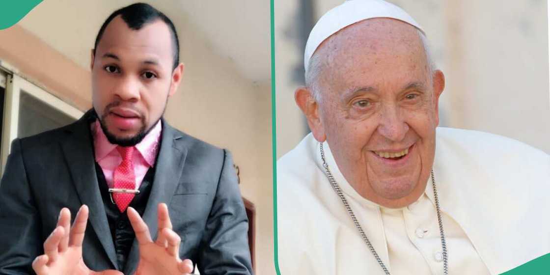 Nigerian pastor, Robert Jr, exposes grand plan against Pope Francis Nigerian pastor, Robert Jr, exposes grand plan against Pope Francis