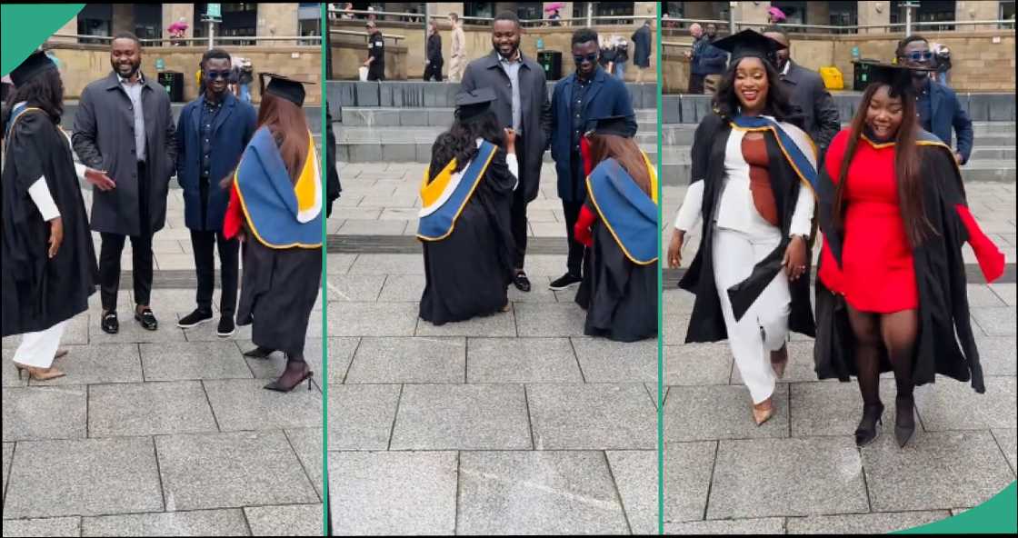 Video as two women hail their husbands for sponsoring them to UK for master's degree Video as two women hail their husbands for sponsoring them to UK for master's degree