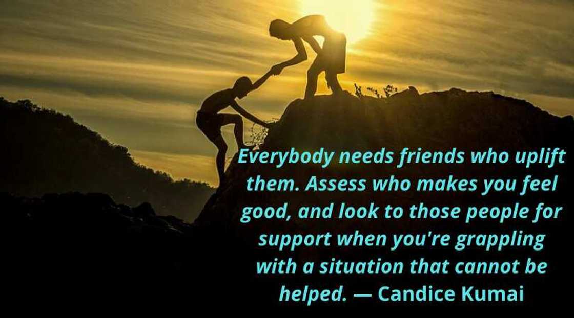 quotations on support quotations on support