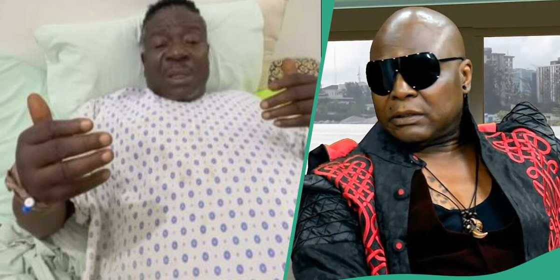 Mr Ibu's family debunks remour stirred online about his leg by Charly Boy. Mr Ibu's family debunks remour stirred online about his leg by Charly Boy.