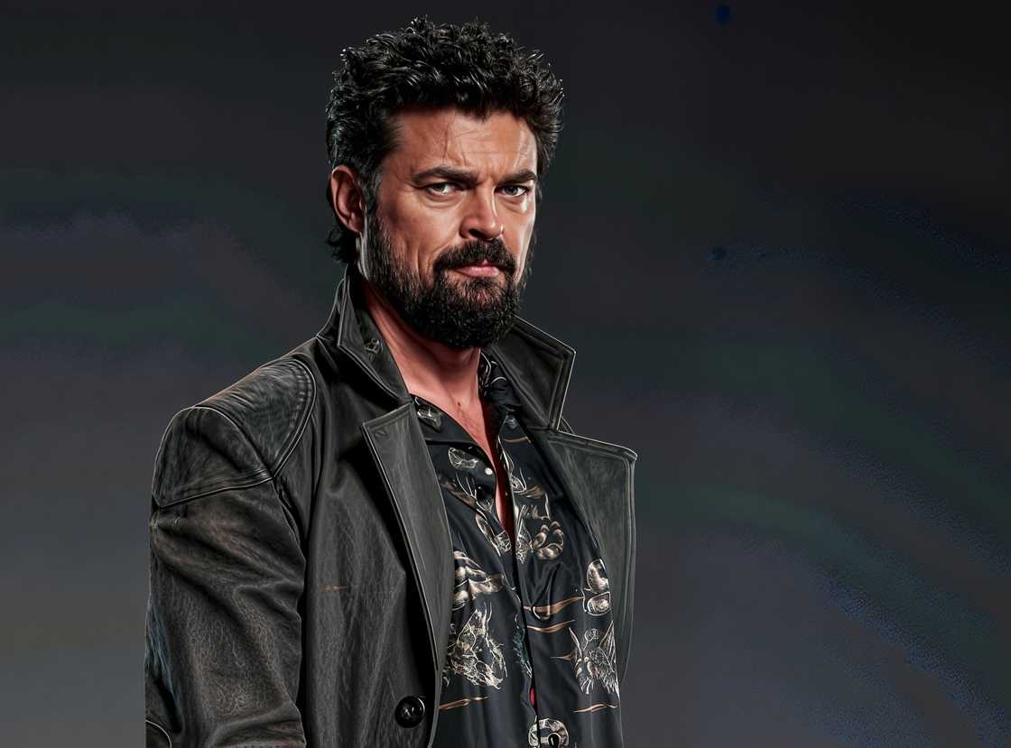 Karl Urban in his role as Billy Butcher