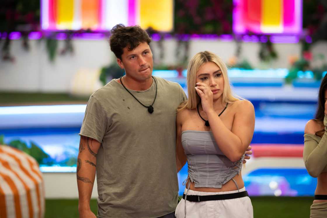 Love Island stars Robert Rausch and Andrea Carmona