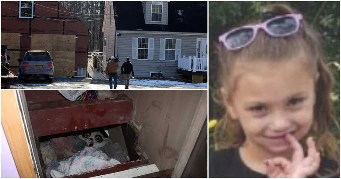 Missing 4-year-old girl who was abducted by her parents in 2019 found alive under a staircase 3 years later Missing 4-year-old girl who was abducted by her parents in 2019 found alive under a staircase 3 years later