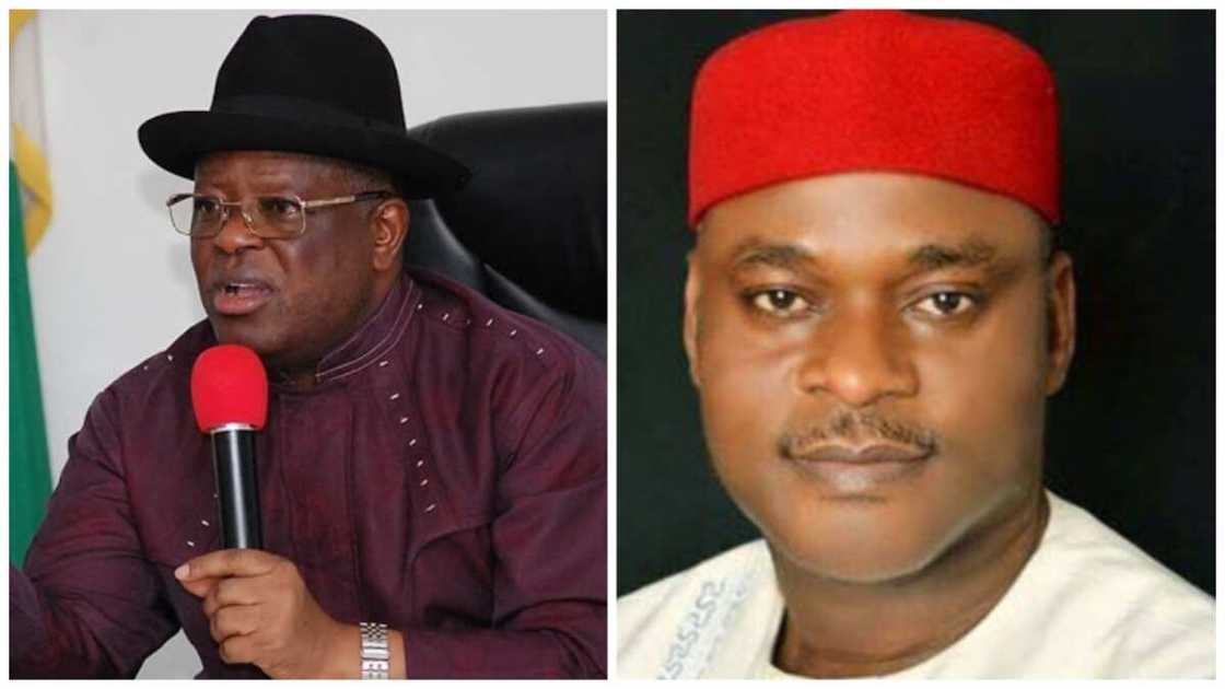 Breaking: Court Sacks Ebonyi Governor, Deputy Over Defection From PDP To APC Breaking: Court Sacks Ebonyi Governor, Deputy Over Defection From PDP To APC