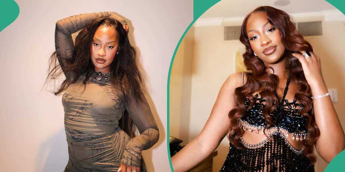 Tems looks sassy in her outfits Tems looks sassy in her outfits