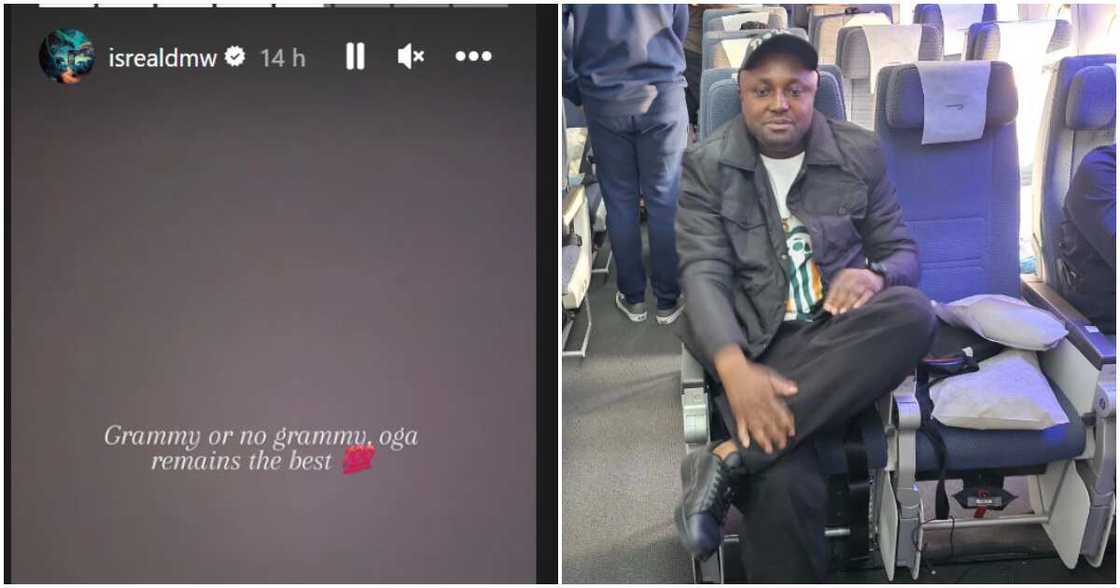 Davido Isreal reacts to singer's Grammy loss Davido Isreal reacts to singer's Grammy loss