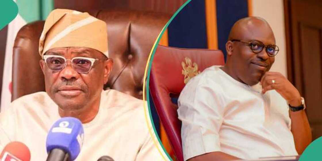 Wike vs Fubara: Gunshots as youths occupy Rivers LGA secretariats Wike vs Fubara: Gunshots as youths occupy Rivers LGA secretariats