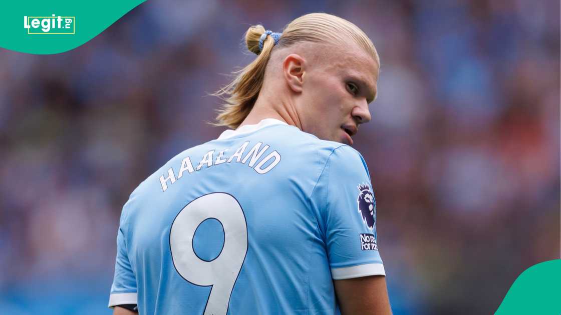 Erling Haaland, Manchester City, Tottenham Hotspur, Etihad Stadium, Manchester, England, Premier League.