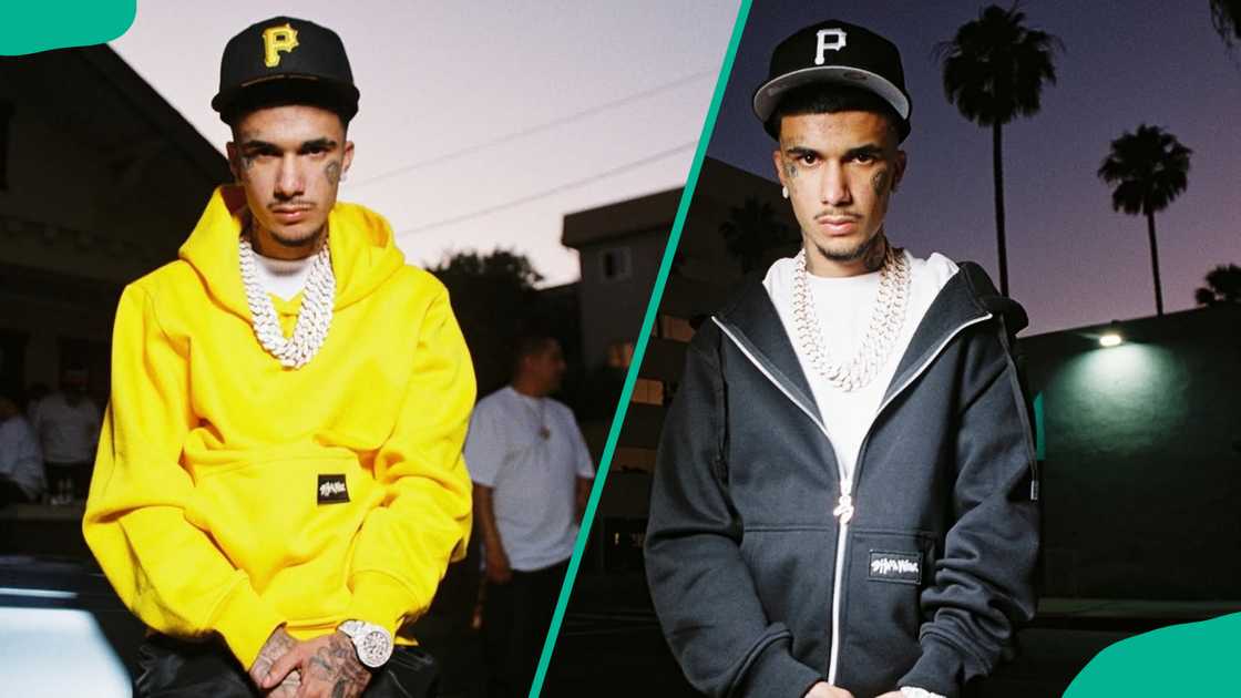 Peysoh wearing black caps branded with a letter P Peysoh wearing black caps branded with a letter P