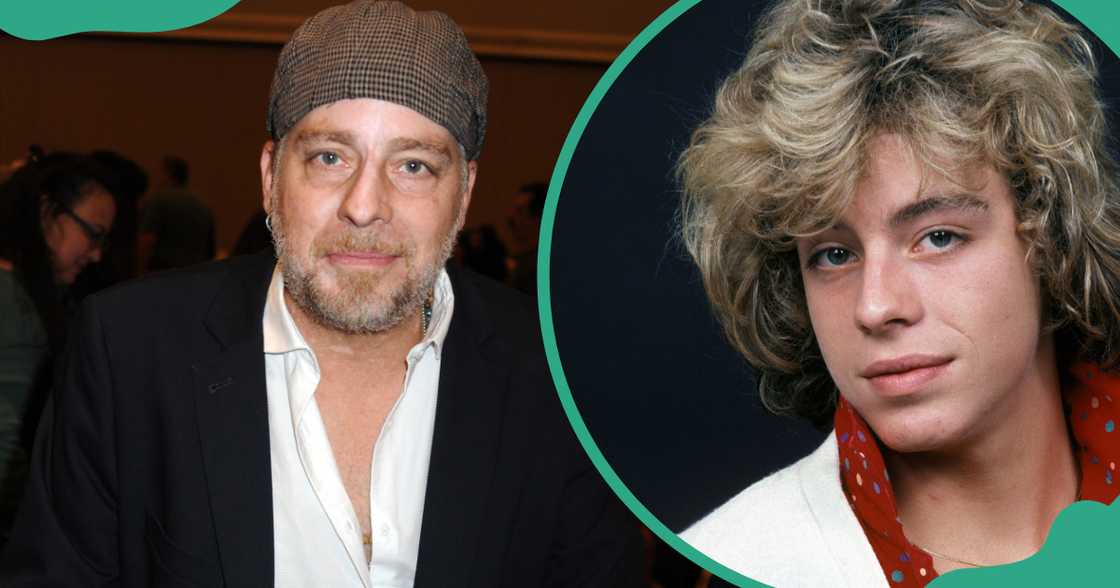 From left to right, an older and younger Leif Garrett