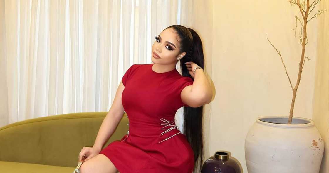 BBNaija's Nengi laughs at critics of her dress to elite event. BBNaija's Nengi laughs at critics of her dress to elite event.