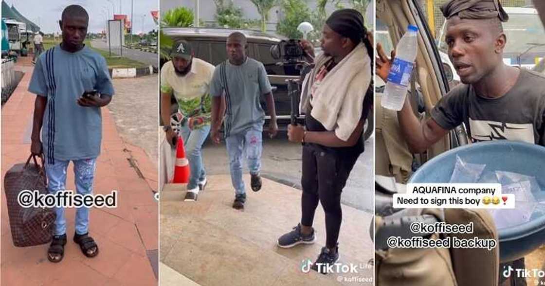 Viral hawker gets invited by Aquafina company Viral hawker gets invited by Aquafina company