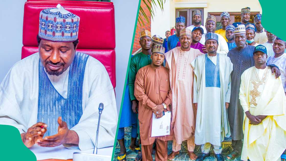 Sanata Barau ya karbi 'yan jam'iyyar NNPP da suka sauya sheka zuwa APC a jihar Kano. Sanata Barau ya karbi 'yan jam'iyyar NNPP da suka sauya sheka zuwa APC a jihar Kano.