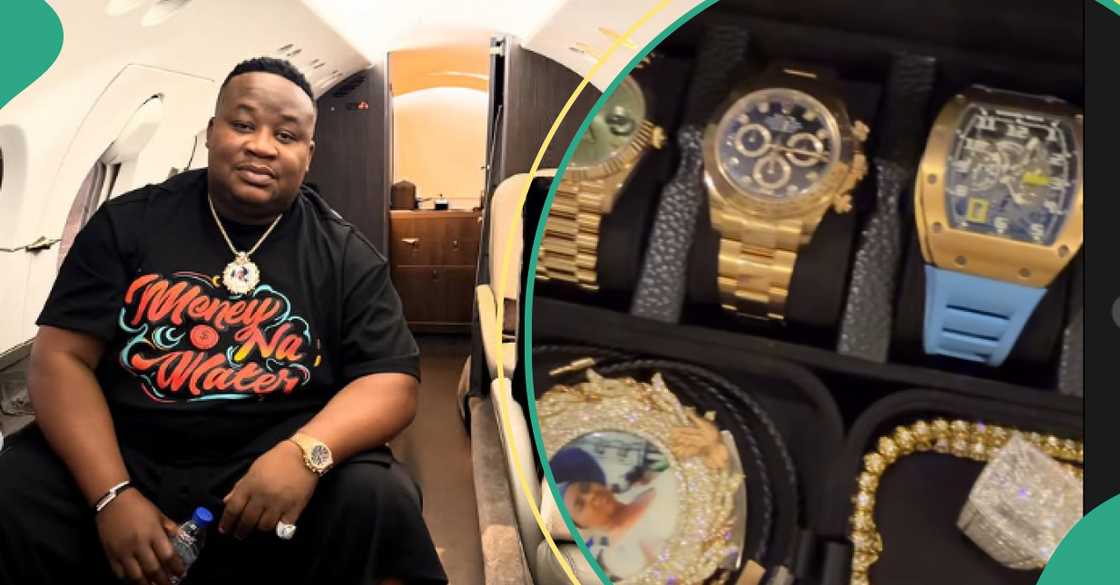 Cubana Chiefpriest showed off his wristwatches Cubana Chiefpriest showed off his wristwatches