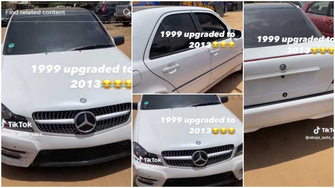 Upgraded cars in Nigeria/Benz got a facelift. Upgraded cars in Nigeria/Benz got a facelift.
