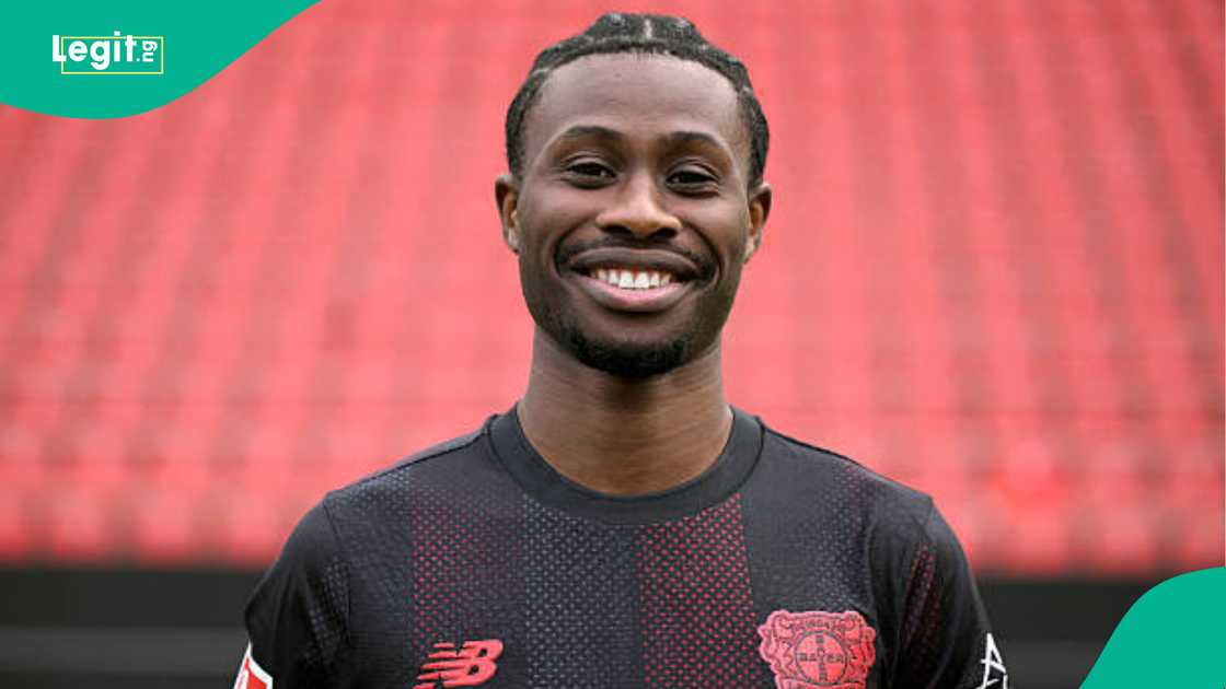 Nathan Tella, Nigeria, Super Eagles, Bayer Leverkusen, World Cup playoff Nathan Tella, Nigeria, Super Eagles, Bayer Leverkusen, World Cup playoff