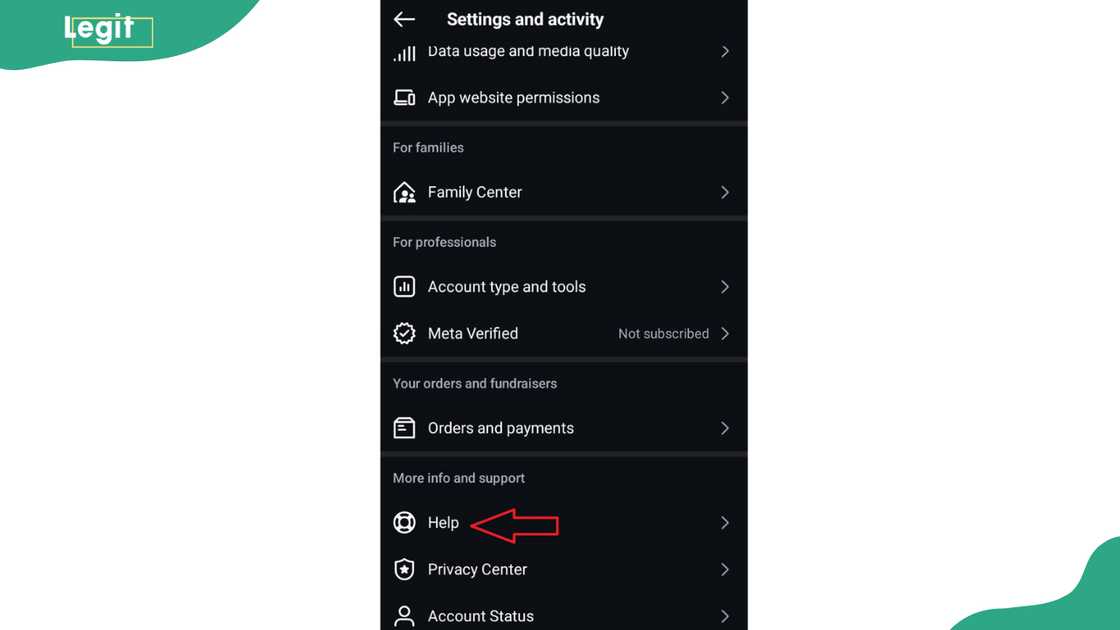 Screenshot of an Instagram page Screenshot of an Instagram page
