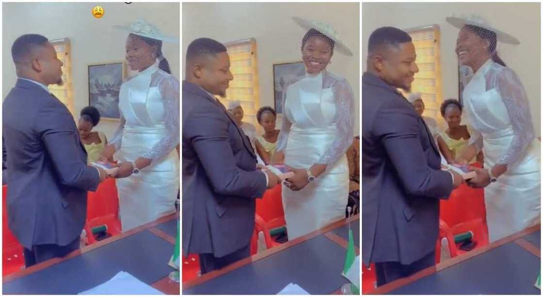 Photos of a Nigerian by who as shy to kiss her husband. Photos of a Nigerian by who as shy to kiss her husband.