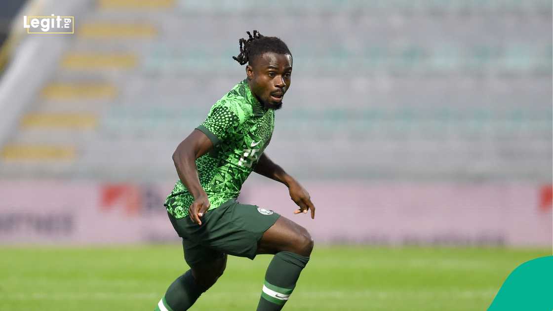 Moses Simon, Nigeria, Saudi Arabia, Portugal, Estadio Municipal de Portimao Moses Simon, Nigeria, Saudi Arabia, Portugal, Estadio Municipal de Portimao