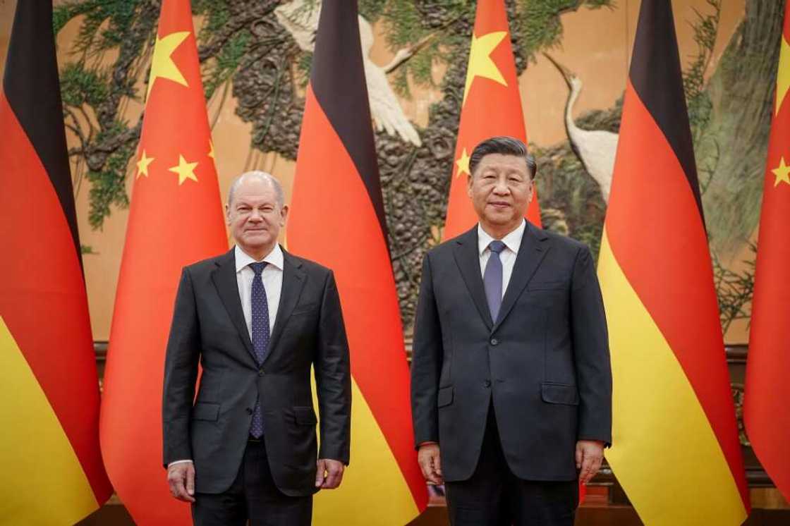 Tensions have been rising between China and Germany over a range of issues Tensions have been rising between China and Germany over a range of issues