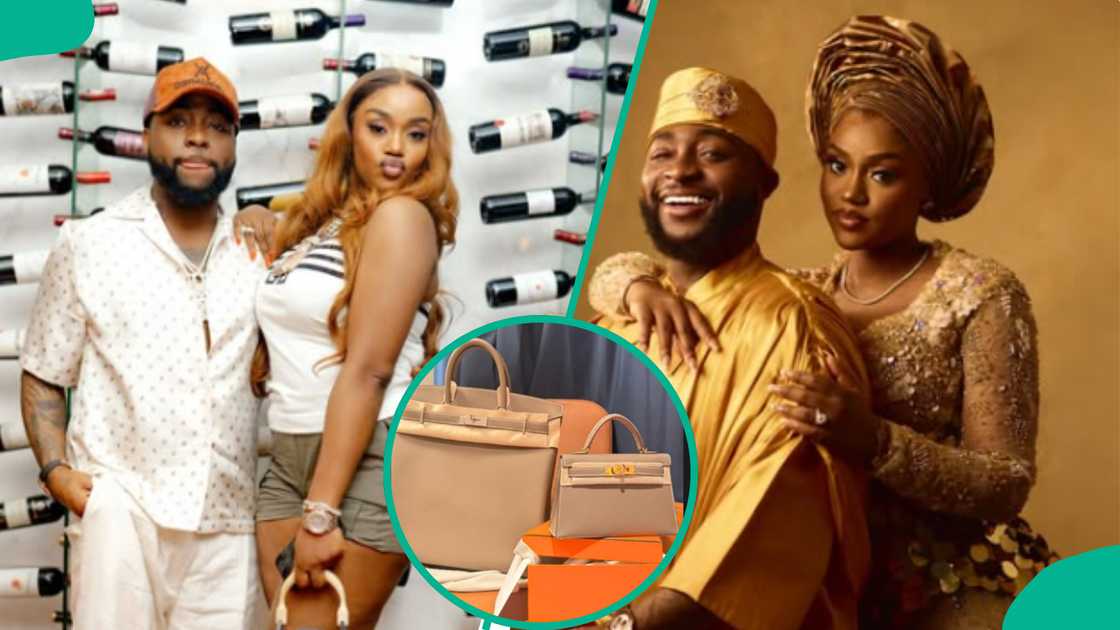 Davido buys Birkin bags for himself and Chioma in Paris. Davido buys Birkin bags for himself and Chioma in Paris.