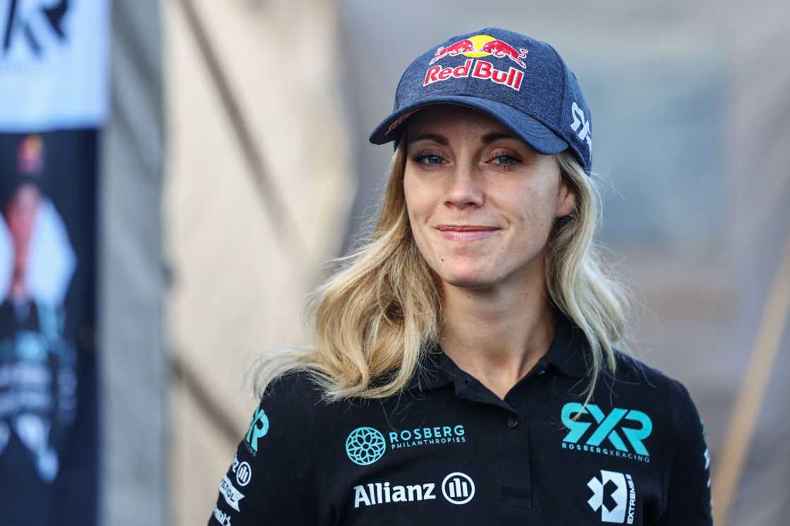 Mikaela Ahlin-Kottulinsky (SWE) poses at Glenmuckloch Mikaela Ahlin-Kottulinsky (SWE) poses at Glenmuckloch