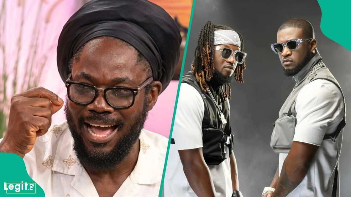 Daddy Showkey weighs in on P-Square's family dispute as he discusses the renewed fallout between the brotherst continues. Daddy Showkey weighs in on P-Square's family dispute as he discusses the renewed fallout between the brotherst continues.