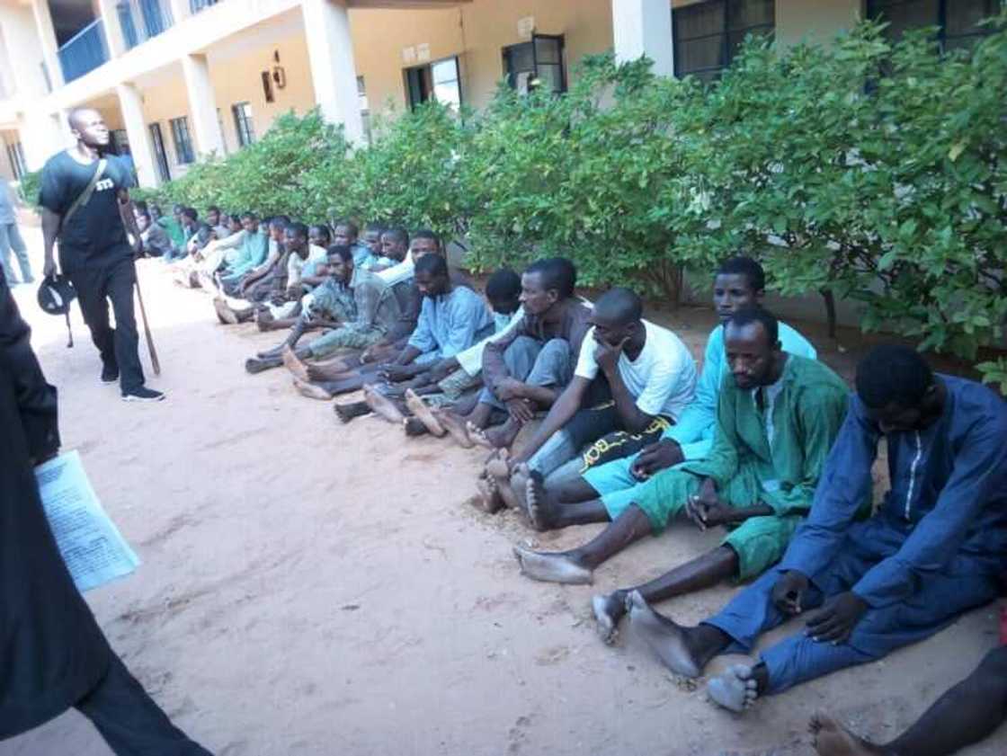 'Yan sanda sun cafke masu garkuwa da mutane 46 a Kebbi, sun dakile N1.5m biyan kudin fansa