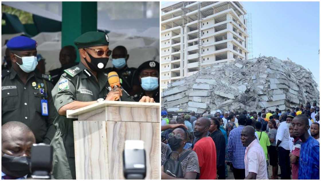 IGP Alkali Usman to visit scene of Ikoyi building collapse IGP Alkali Usman to visit scene of Ikoyi building collapse