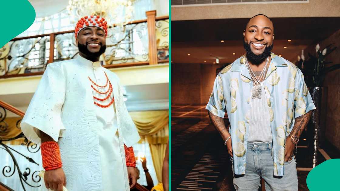 Davido rocks classy outfits