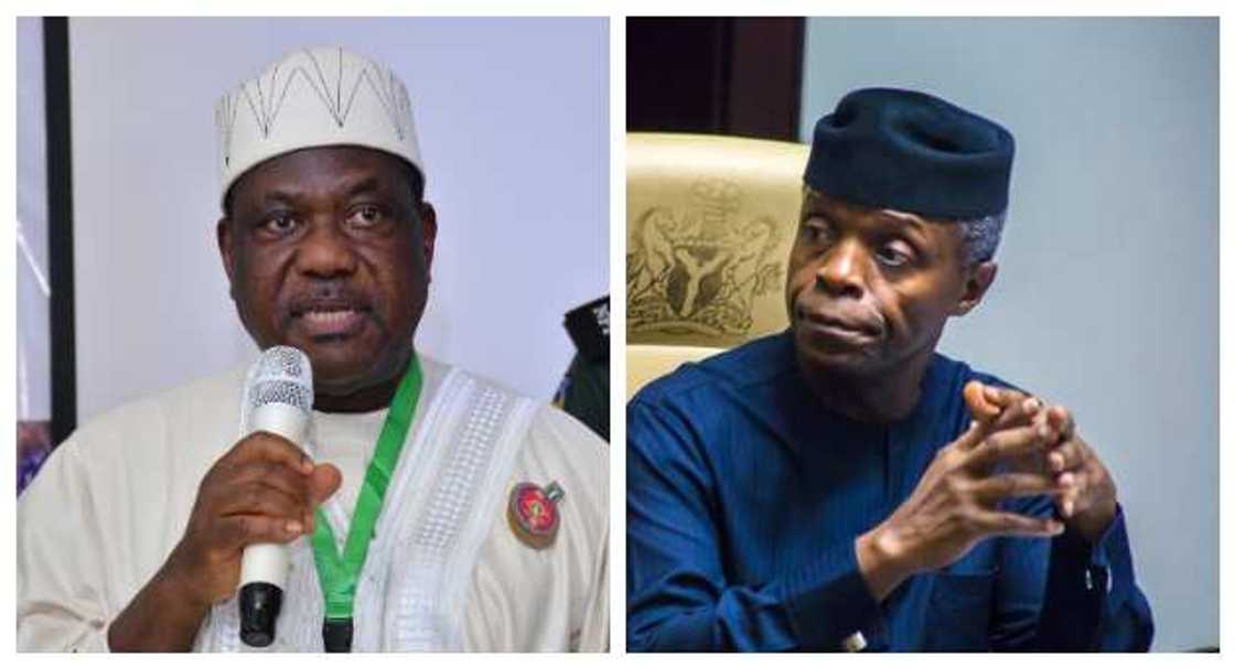 Akume and Osinbajo Akume and Osinbajo