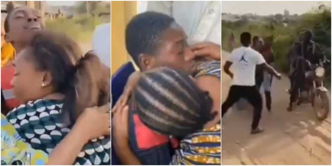 Jubilation, Tears of Joy as 13-Year-Old Boy Kidnapped by Gunmen finally Regains Freedom Jubilation, Tears of Joy as 13-Year-Old Boy Kidnapped by Gunmen finally Regains Freedom