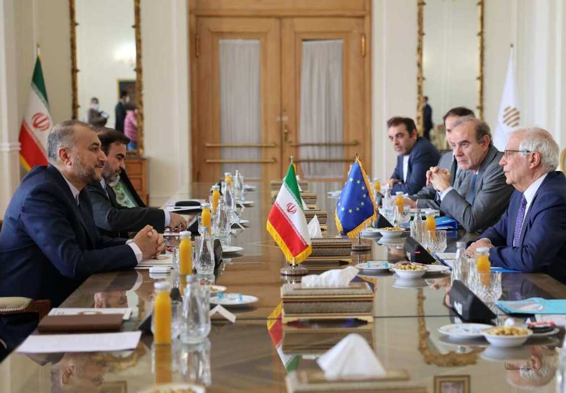 Officials from world powers and Iran were set to meet in the Austrian capital for the first time since March Officials from world powers and Iran were set to meet in the Austrian capital for the first time since March